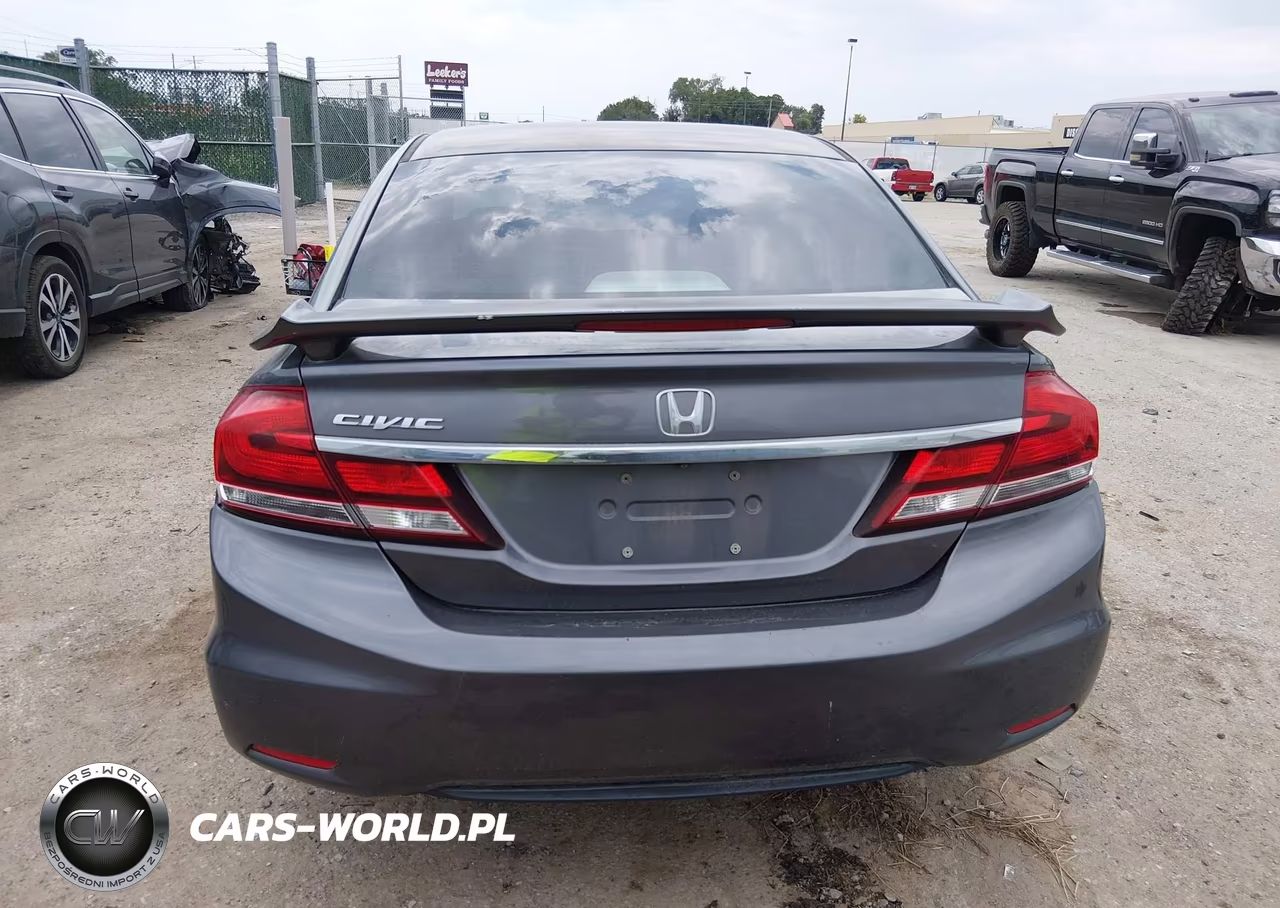 2014 Honda Civic Lx VIN:2HGFB2F52EH521714 - 16