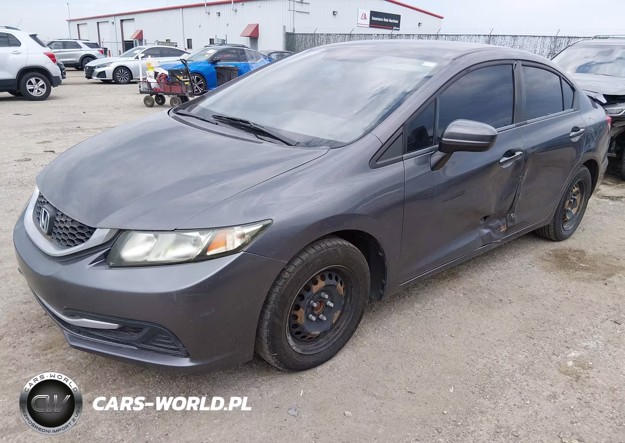 2014 Honda Civic Lx VIN:2HGFB2F52EH521714 - 2