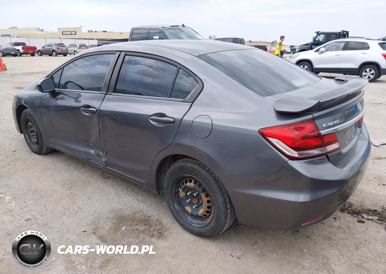 2014 Honda Civic Lx VIN:2HGFB2F52EH521714 - 3