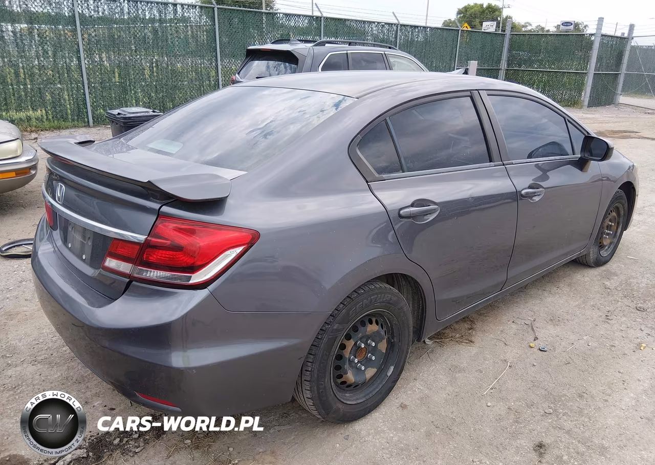 2014 Honda Civic Lx VIN:2HGFB2F52EH521714 - 4