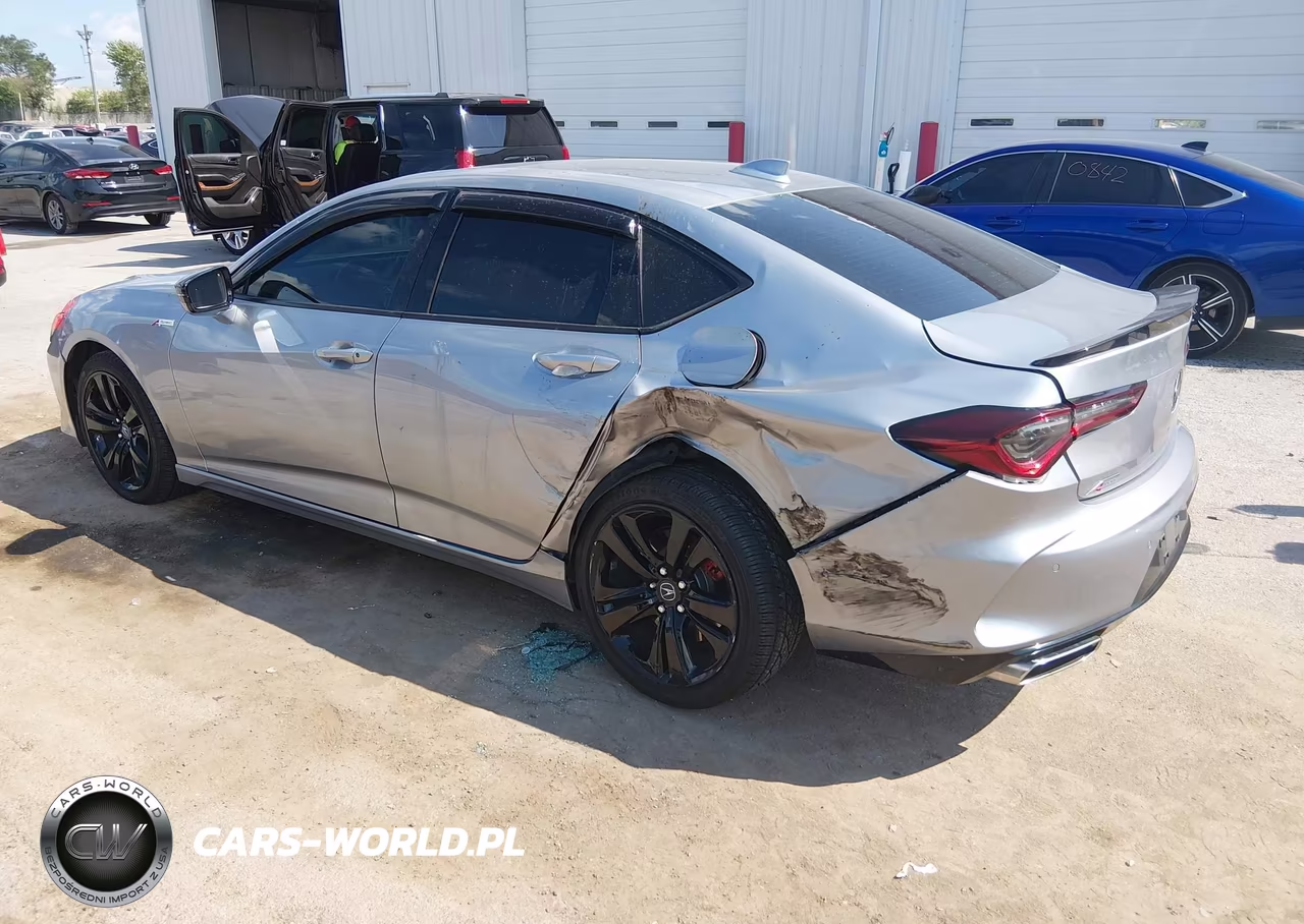 2021 Acura Tlx A-Spec Package VIN:19UUB6F50MA011678 - 3