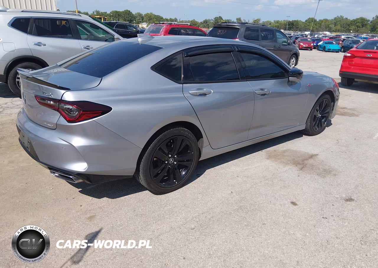 2021 Acura Tlx A-Spec Package VIN:19UUB6F50MA011678 - 4