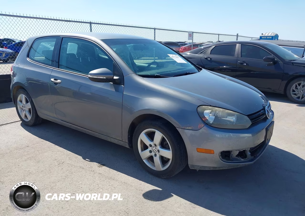 2010 Volkswagen Golf 2-Door VIN:WVWAA7AJ4AW293305 - 1