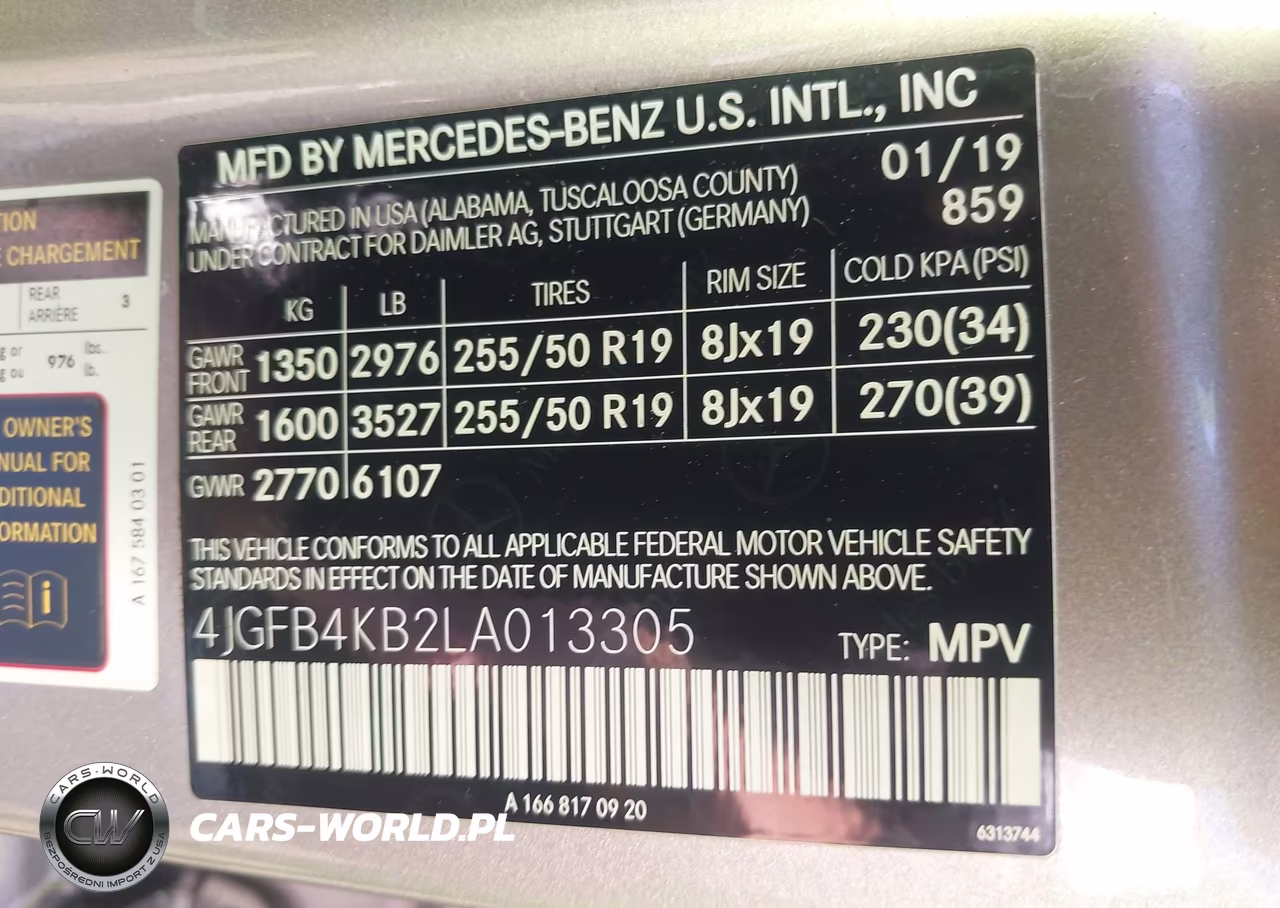 2020 Mercedes-Benz Gle 350 4Matic VIN:4JGFB4KB2LA013305 - 9