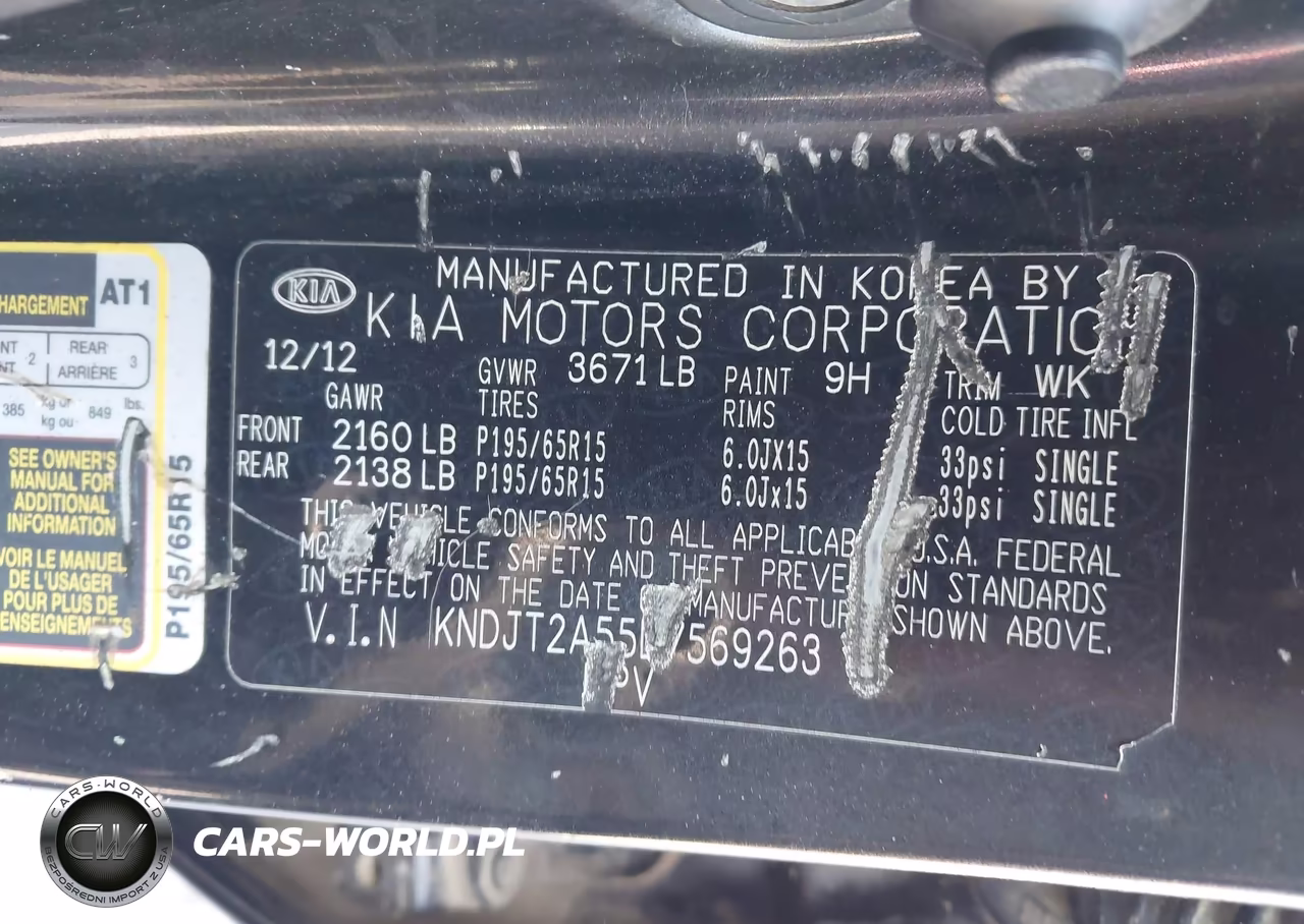 2013 Kia Soul VIN:KNDJT2A55D7569263 - 9