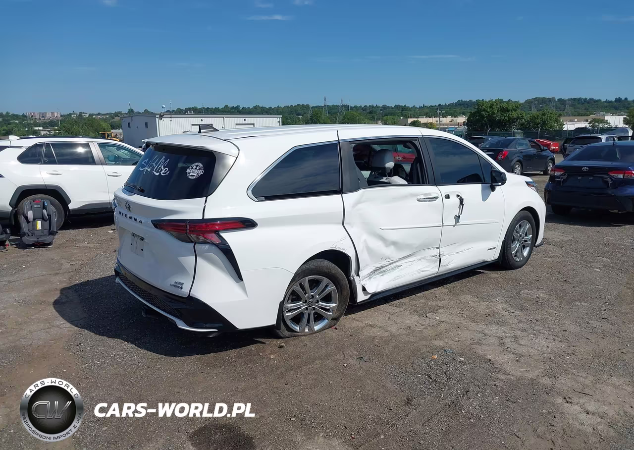2021 Toyota Sienna Xse VIN:5TDXSKFC6MS013232 - 4