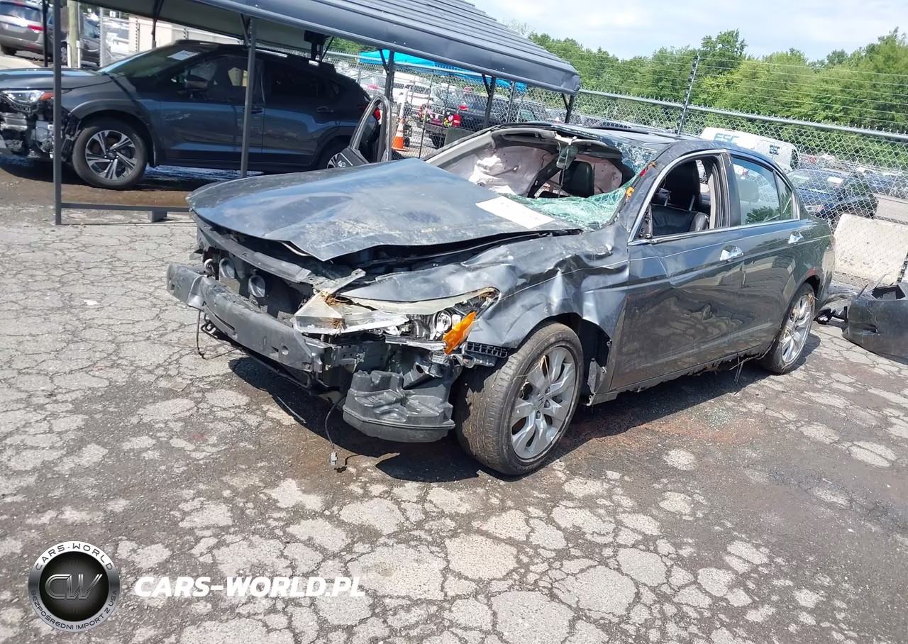 2008 Honda Accord 3.5 Ex-L VIN:1HGCP36878A053955 - 2
