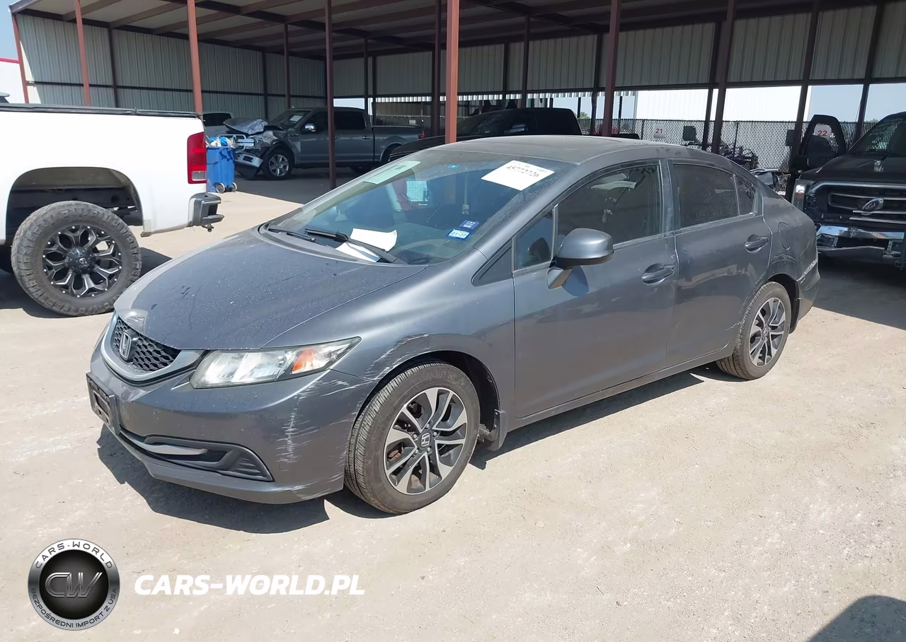 2013 Honda Civic Ex VIN:19XFB2F80DE050858 - 2