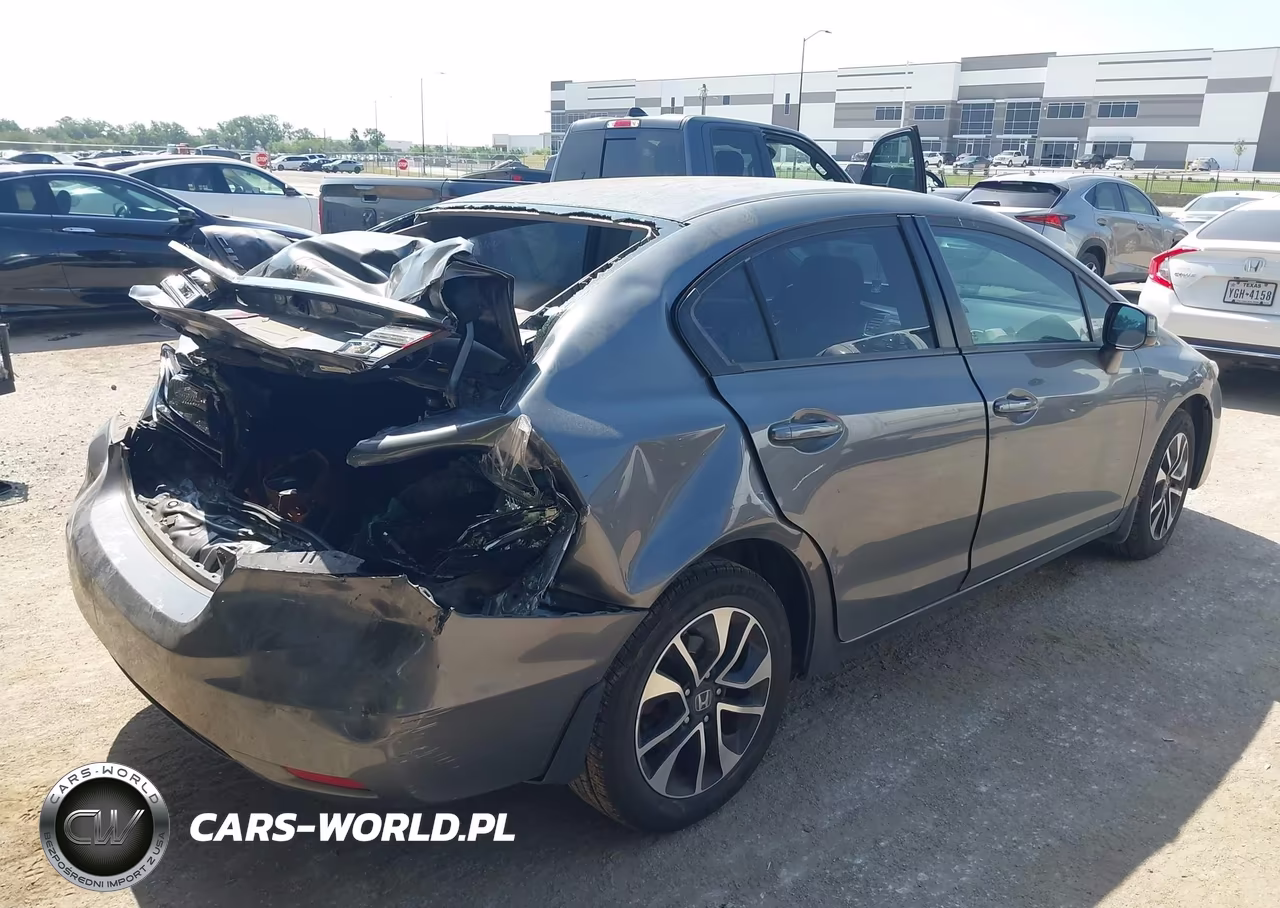 2013 Honda Civic Ex VIN:19XFB2F80DE050858 - 4