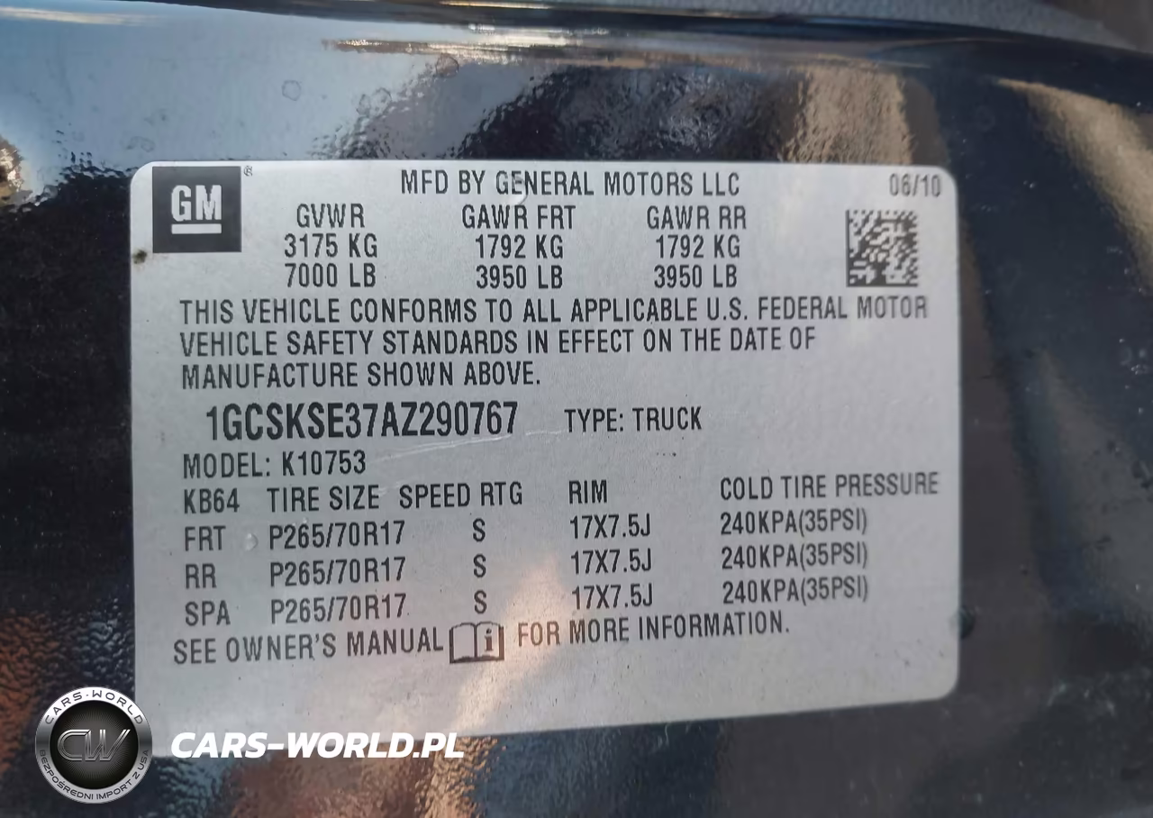 2010 Chevrolet Silverado 1500 Lt VIN:1GCSKSE37AZ290767 - 9