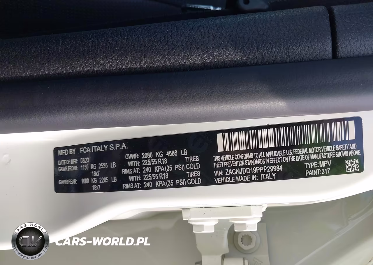 2023 Jeep Renegade Limited 4X4 VIN:ZACNJDD19PPP29984 - 9