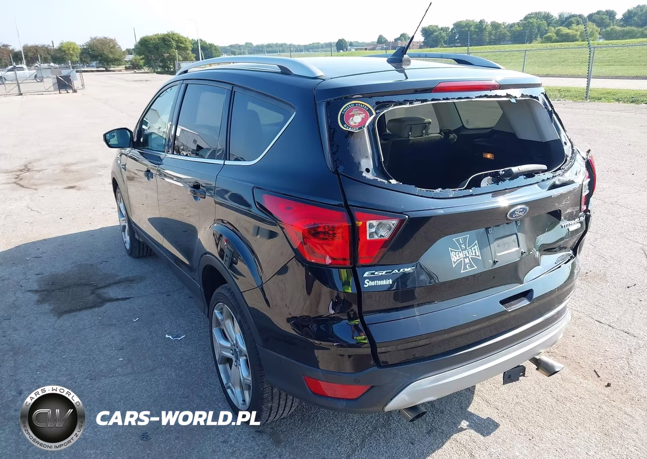 2019 Ford Escape Titanium VIN:1FMCU9J99KUC30288 - 3
