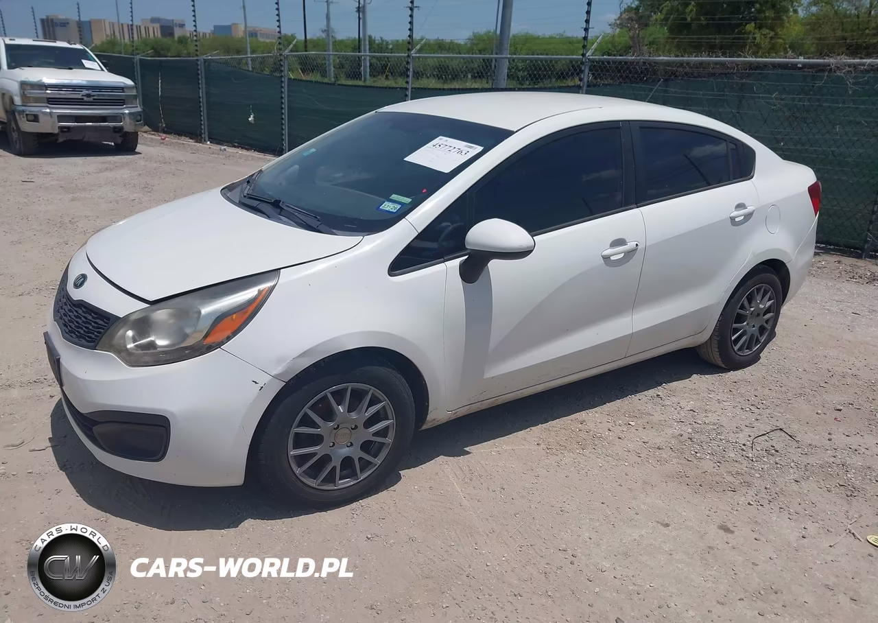2014 Kia Rio Lx VIN:KNADM4A37E6403321 - 2