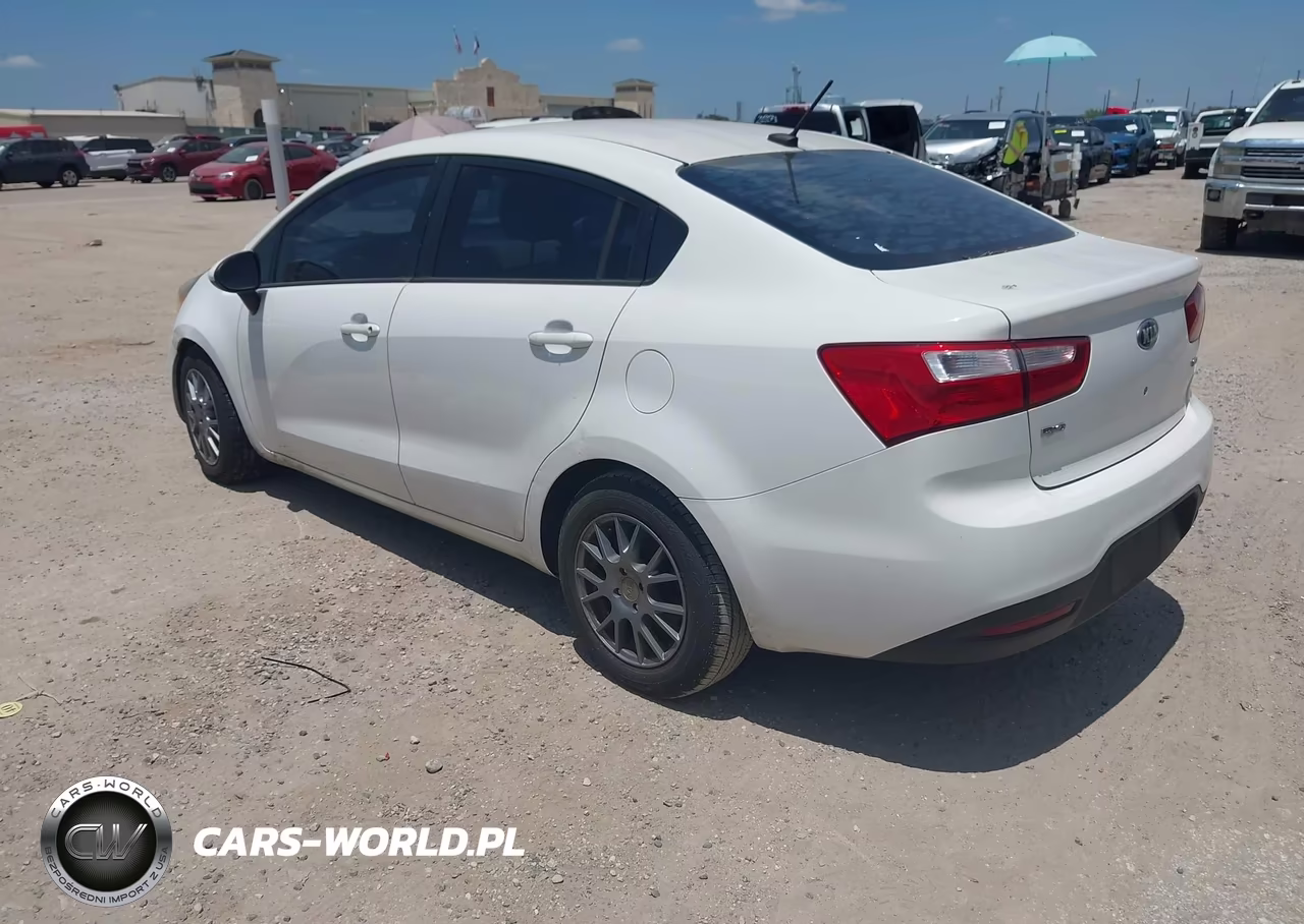 2014 Kia Rio Lx VIN:KNADM4A37E6403321 - 3