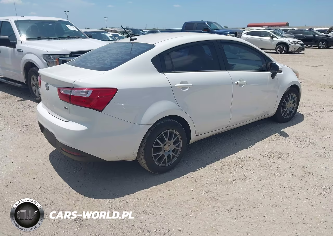 2014 Kia Rio Lx VIN:KNADM4A37E6403321 - 4