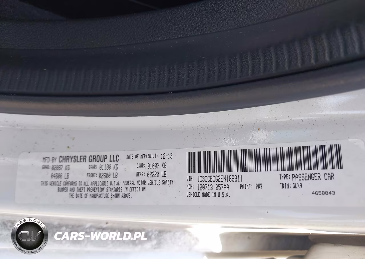 2014 Chrysler 200 Limited VIN:1C3CCBCG2EN186311 - 9