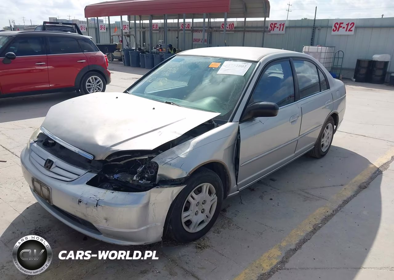 2002 Honda Civic Lx VIN:2HGES15692H506736 - 2