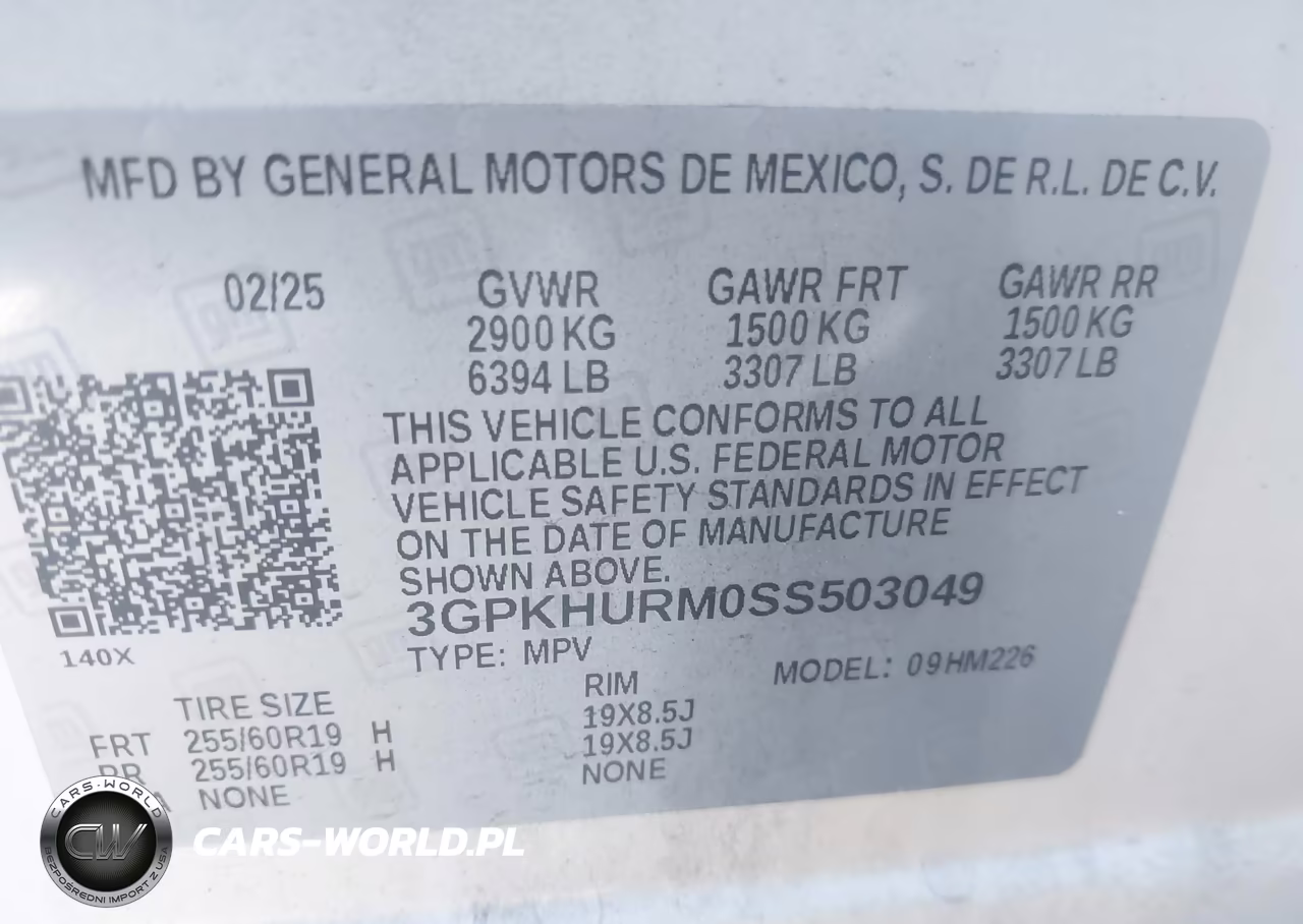 2025 Honda Prologue Ex VIN:3GPKHURM0SS503049 - 9
