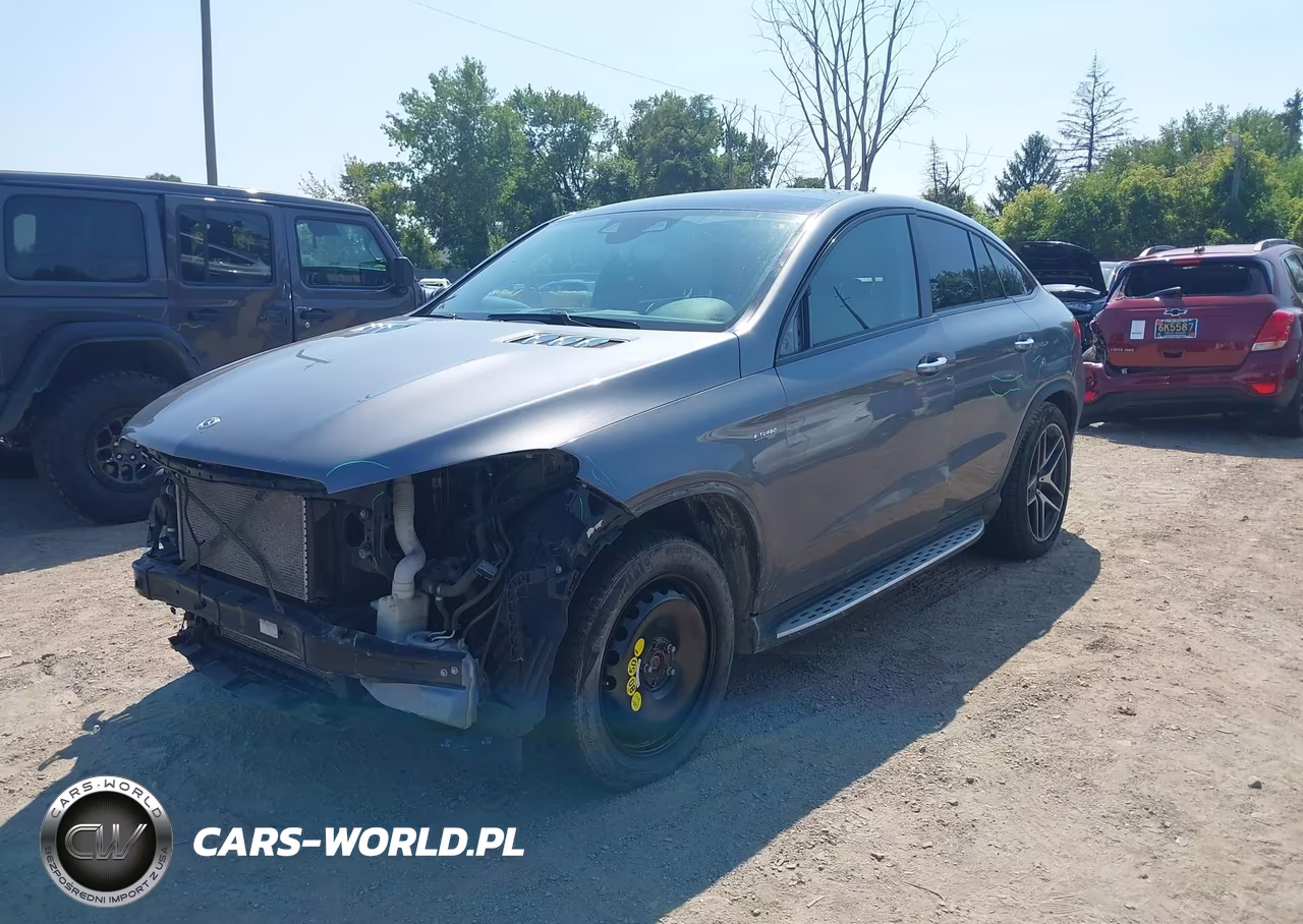 2018 Mercedes-Benz Amg Gle 43 Coupe 4Matic VIN:4JGED6EB3JA125217 - 2