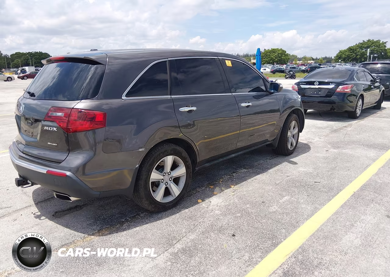 2010 Acura Mdx Technology Package VIN:2HNYD2H45AH502164 - 4