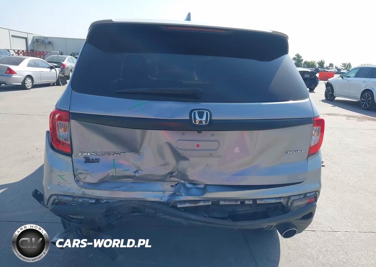 2021 Honda Passport 2Wd Sport VIN:5FNYF7H2XMB012714 - 16
