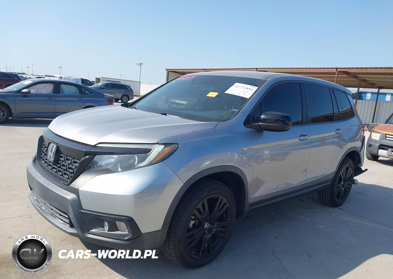 2021 Honda Passport 2Wd Sport VIN:5FNYF7H2XMB012714 - 2