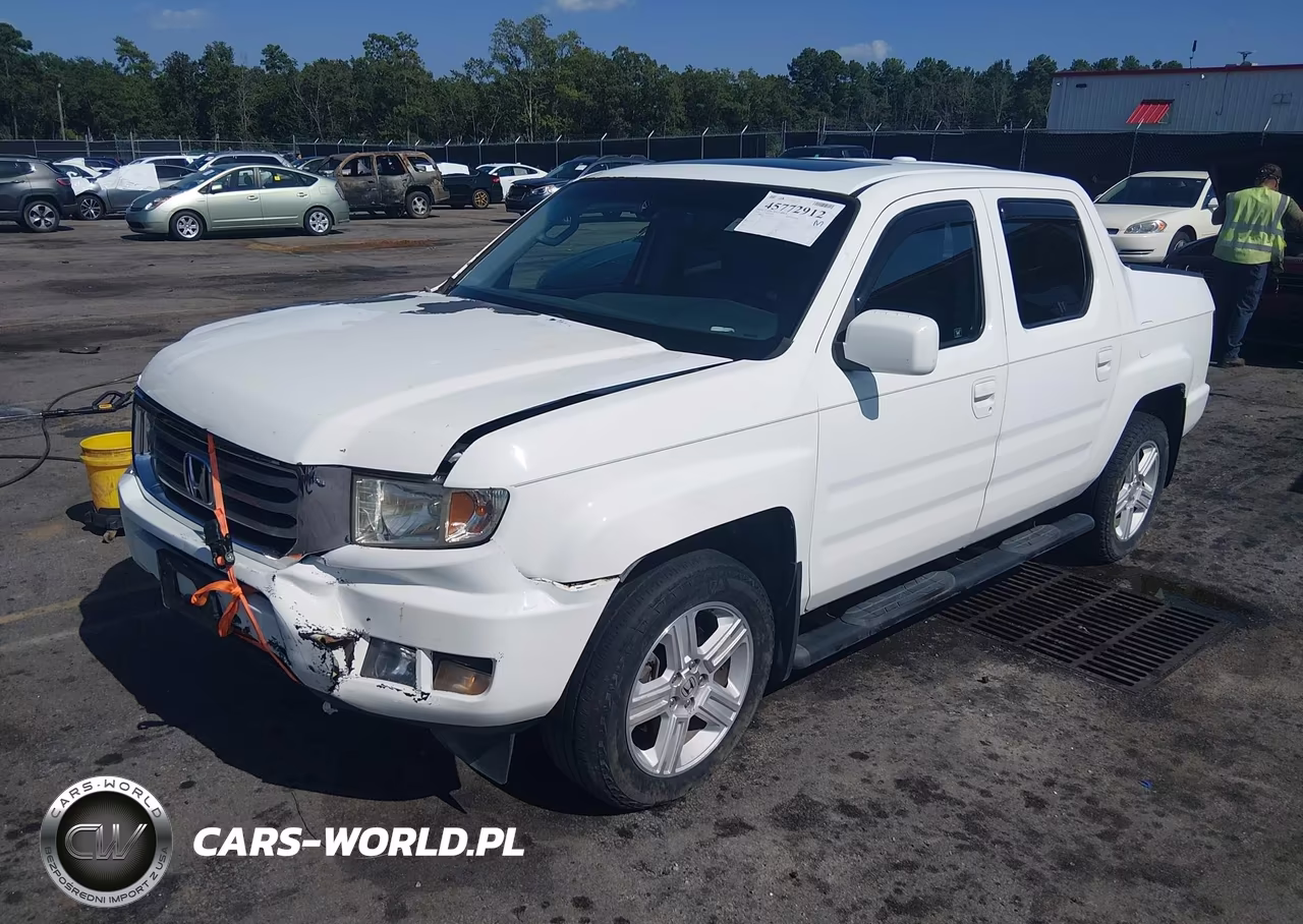 2012 Honda Ridgeline Rtl VIN:5FPYK1F53CB452902 - 2