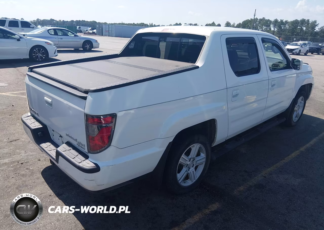 2012 Honda Ridgeline Rtl VIN:5FPYK1F53CB452902 - 4