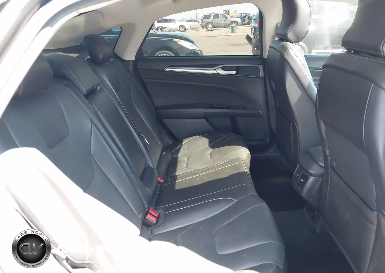2016 Ford Fusion Hybrid Titanium VIN:3FA6P0RU3GR144735 - 8