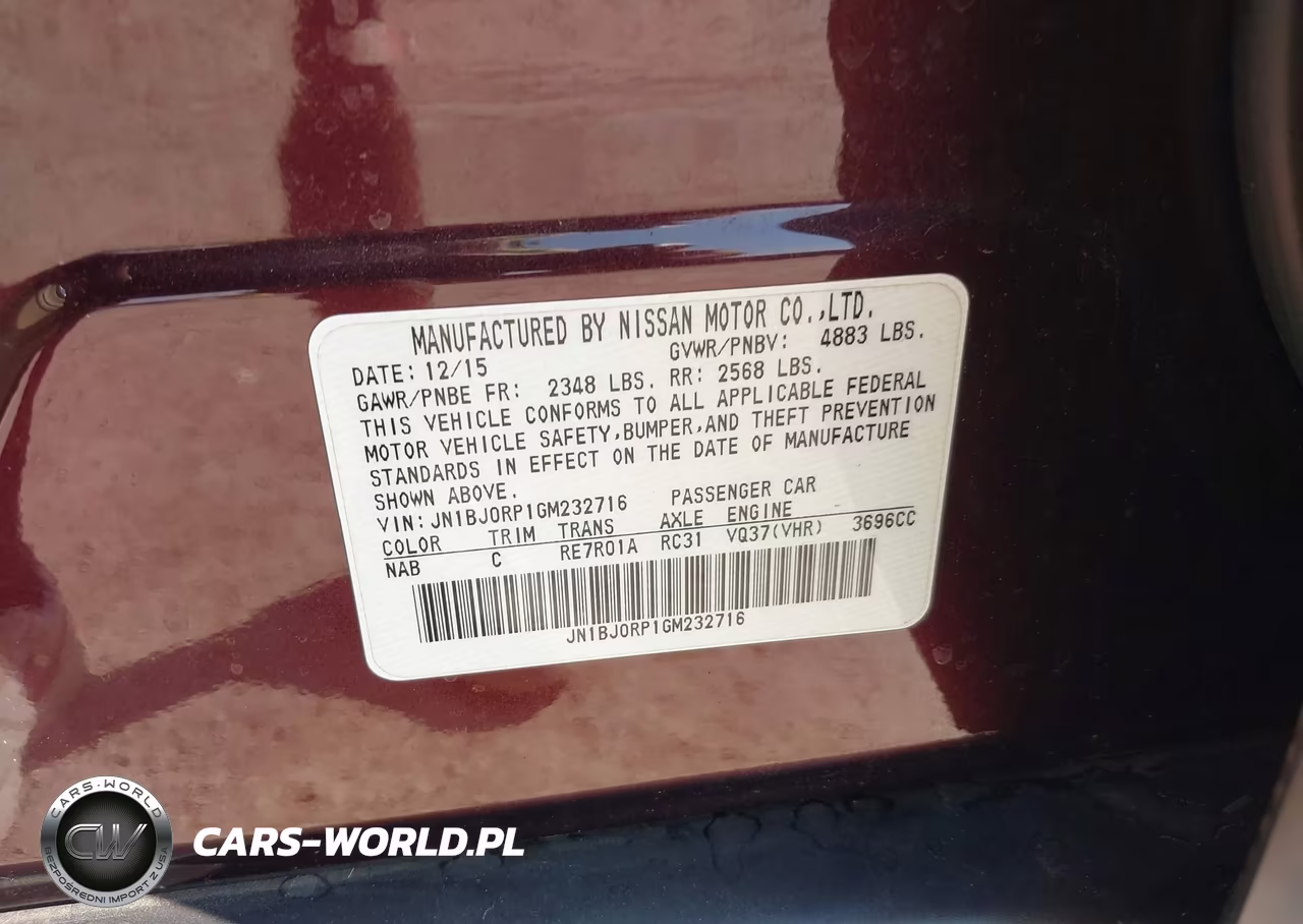 2016 Infiniti Qx50 VIN:JN1BJ0RP1GM232716 - 9
