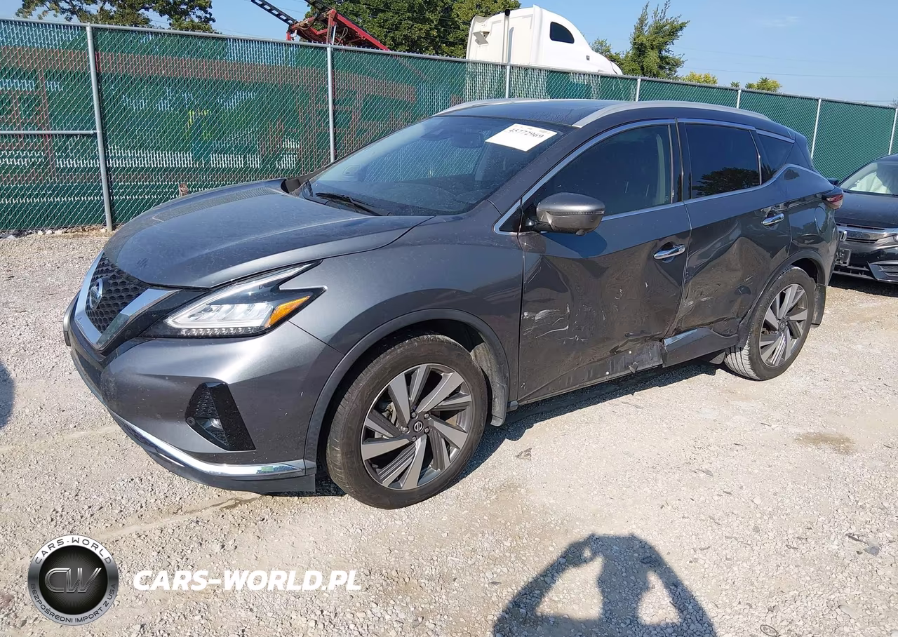 2020 Nissan Murano Sl Fwd VIN:5N1AZ2CJ2LN107676 - 2