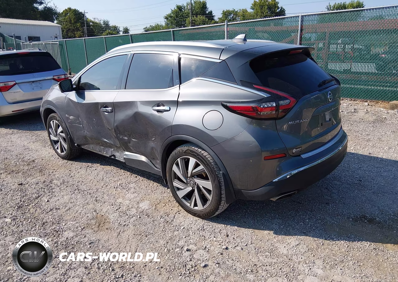 2020 Nissan Murano Sl Fwd VIN:5N1AZ2CJ2LN107676 - 3