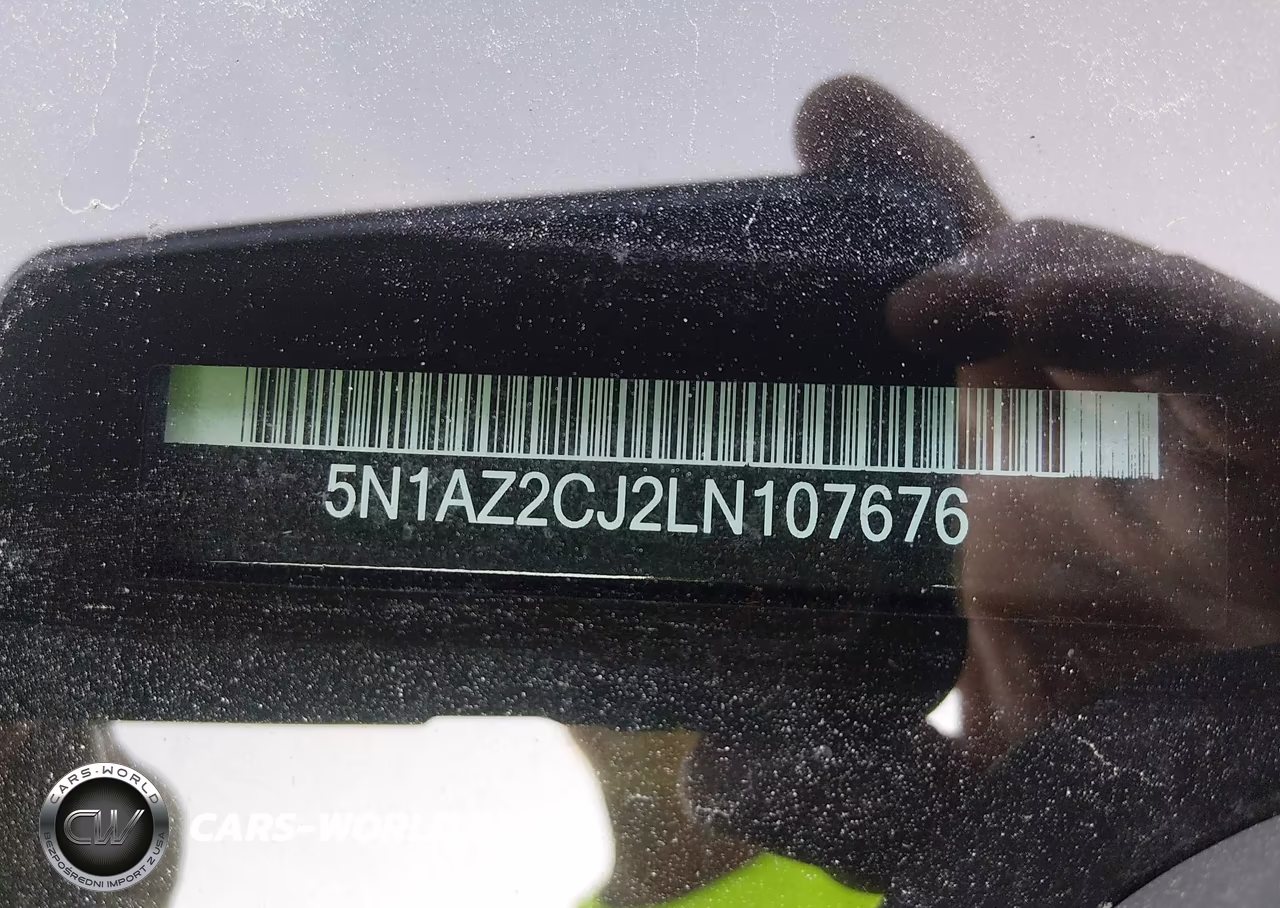 2020 Nissan Murano Sl Fwd VIN:5N1AZ2CJ2LN107676 - 9