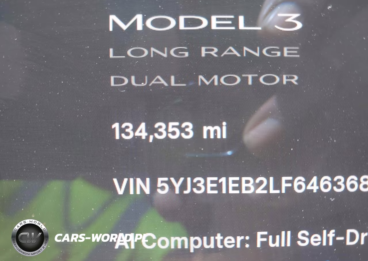 2020 Tesla Model 3 Long Range Dual Motor All-Wheel Drive VIN:5YJ3E1EB2LF646368 - 14