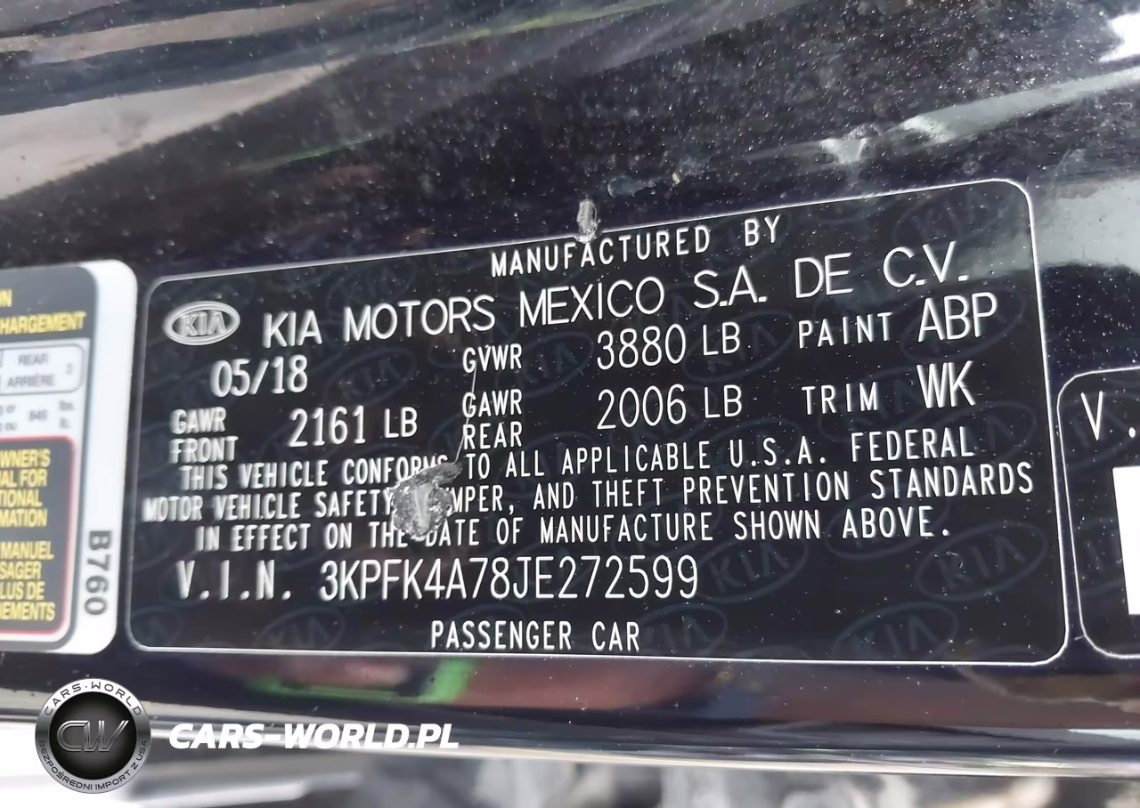 2018 Kia Forte Lx VIN:3KPFK4A78JE272599 - 9