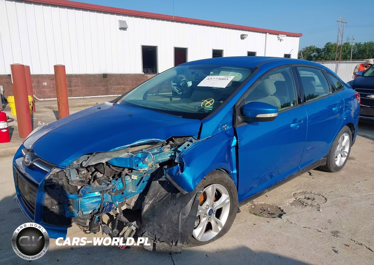 2014 Ford Focus Se VIN:1FADP3F21EL217723 - 2