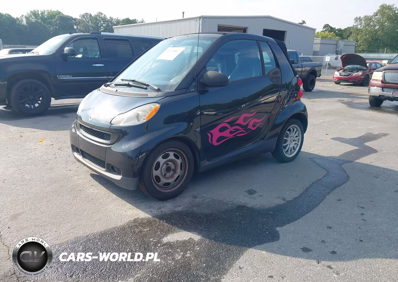2011 Smart Fortwo Passion VIN:WMEEK3BA0BK456337 - 2