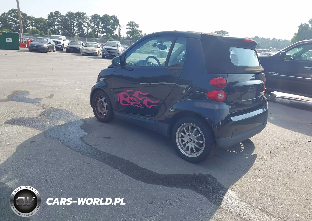 2011 Smart Fortwo Passion VIN:WMEEK3BA0BK456337 - 3