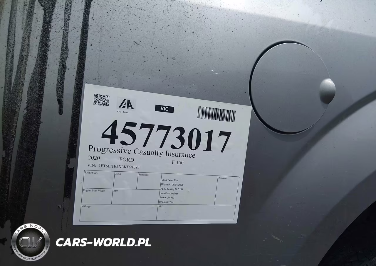 2020 Ford F-150 Xl VIN:1FTMF1E5XLKD94089 - 9