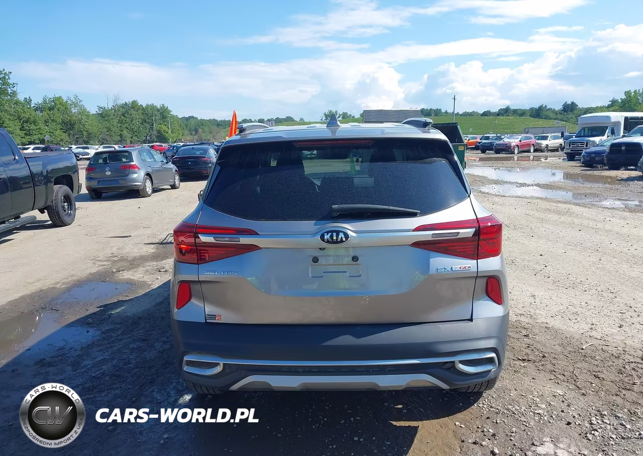 2021 Kia Seltos Sx Turbo VIN:KNDETCA23M7139695 - 16