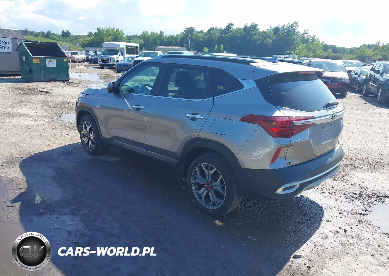 2021 Kia Seltos Sx Turbo VIN:KNDETCA23M7139695 - 3