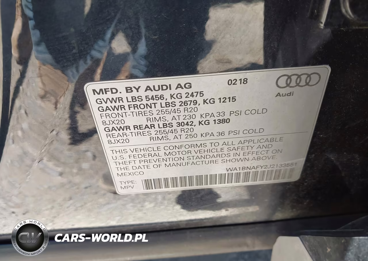 2018 Audi Q5 2.0T Premium-2.0T Tech Premium VIN:WA1BNAFY2J2133551 - 9