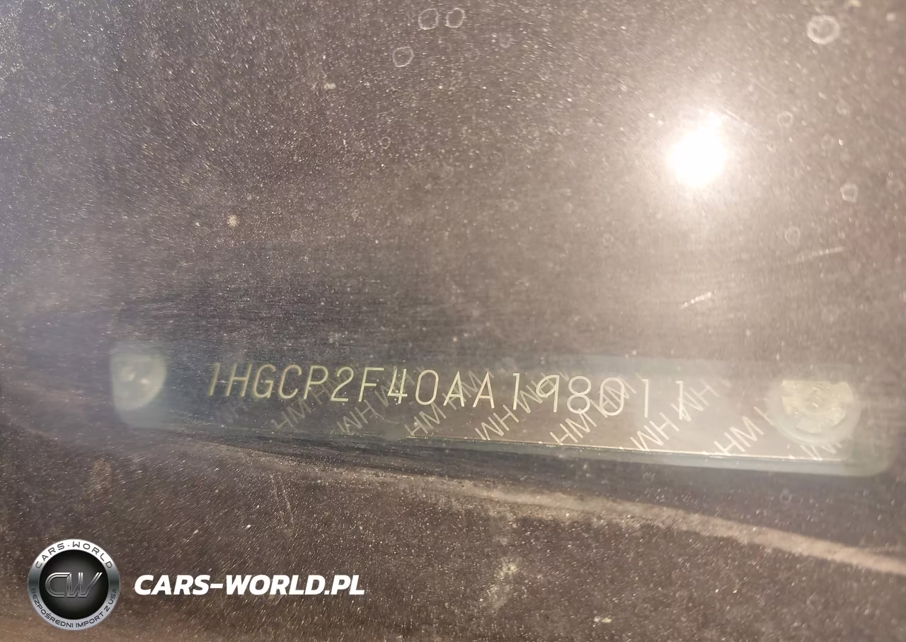 2010 Honda Accord 2.4 Lx-P VIN:1HGCP2F40AA198011 - 9