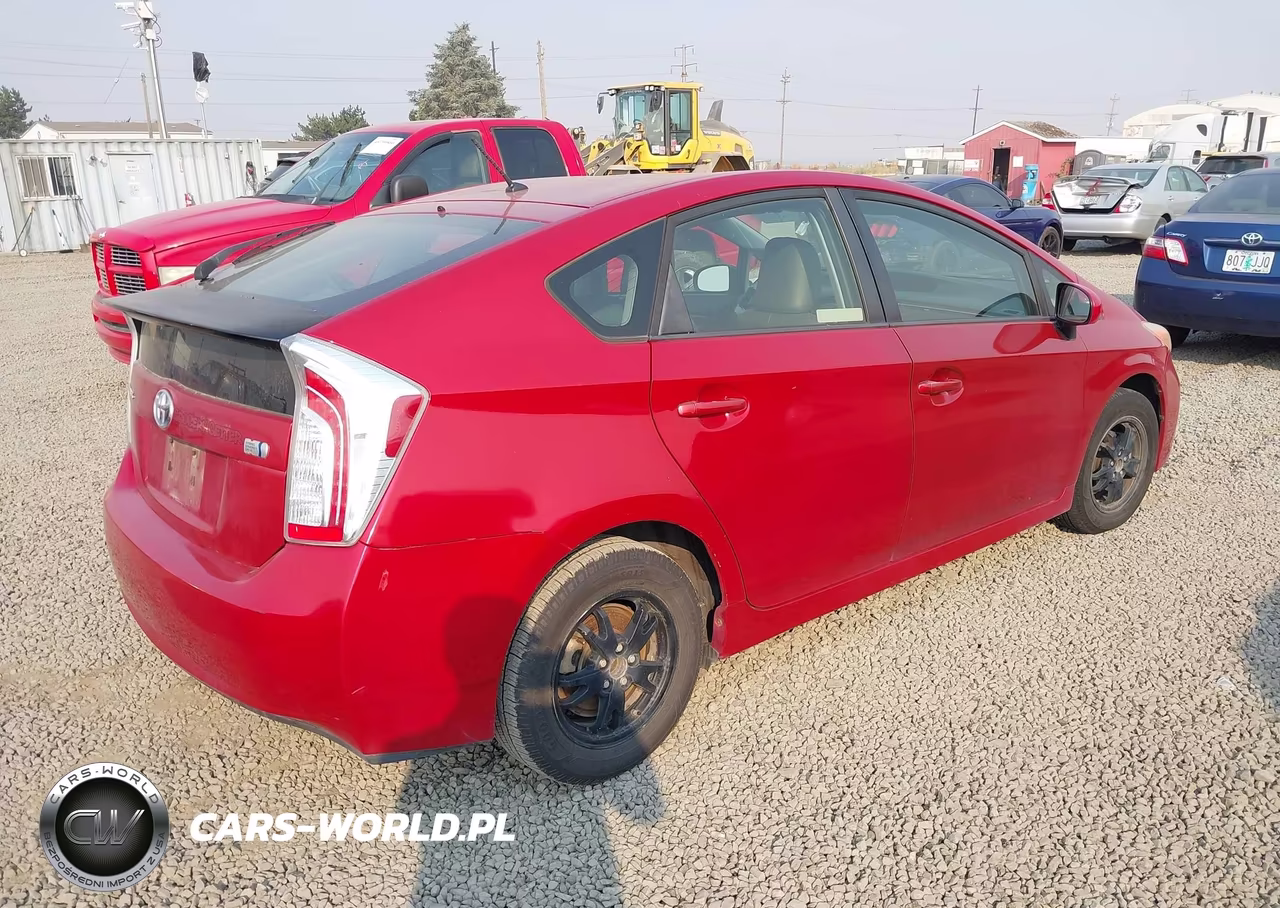 2012 Toyota Prius Two VIN:JTDKN3DUXC1489188 - 4