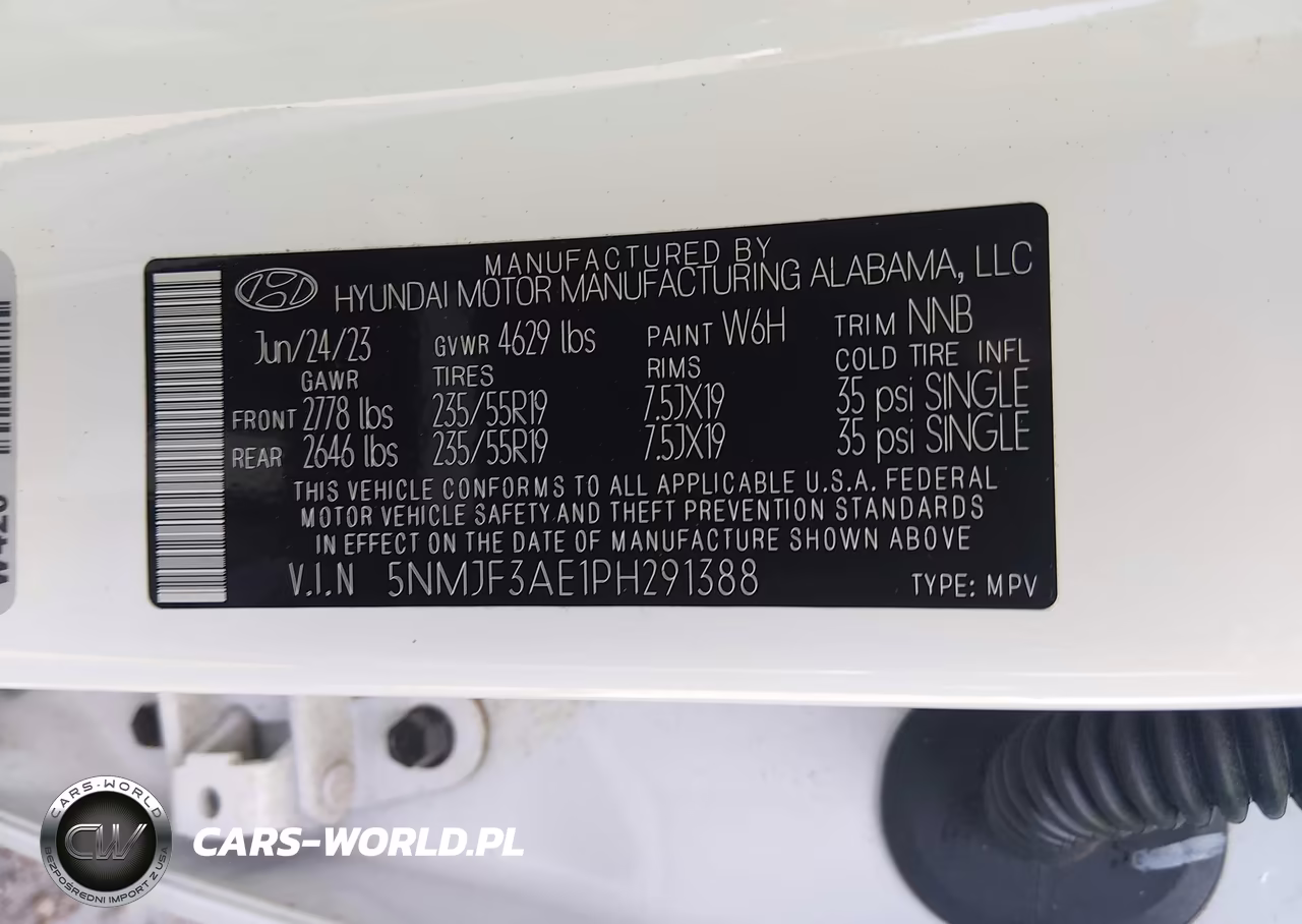 2023 Hyundai Tucson Sel VIN:5NMJF3AE1PH291388 - 9