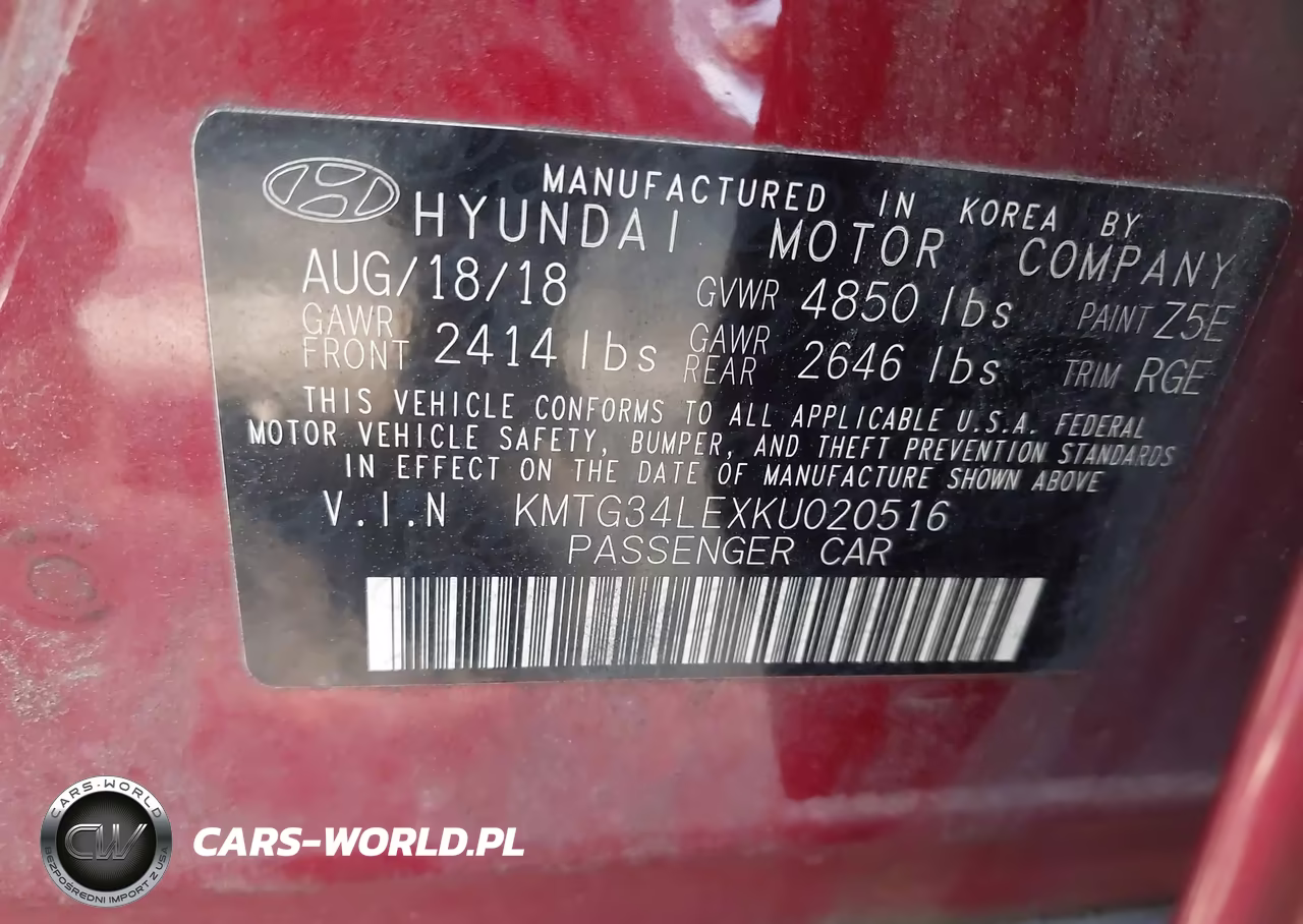 2019 Genesis G70 3.3T Advanced VIN:KMTG34LEXKU020516 - 9