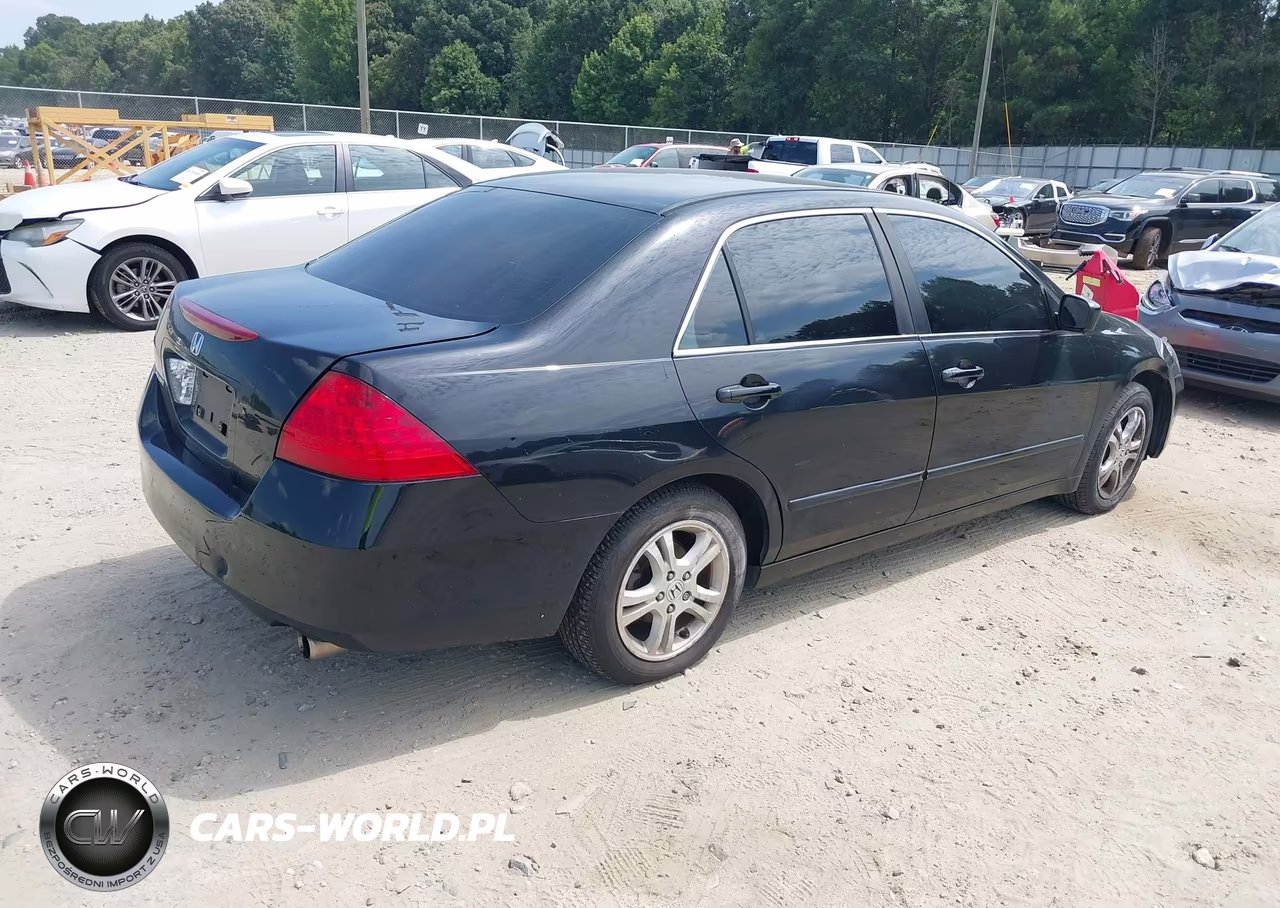 2007 Honda Accord 2.4 Se VIN:1HGCM56307A227582 - 4