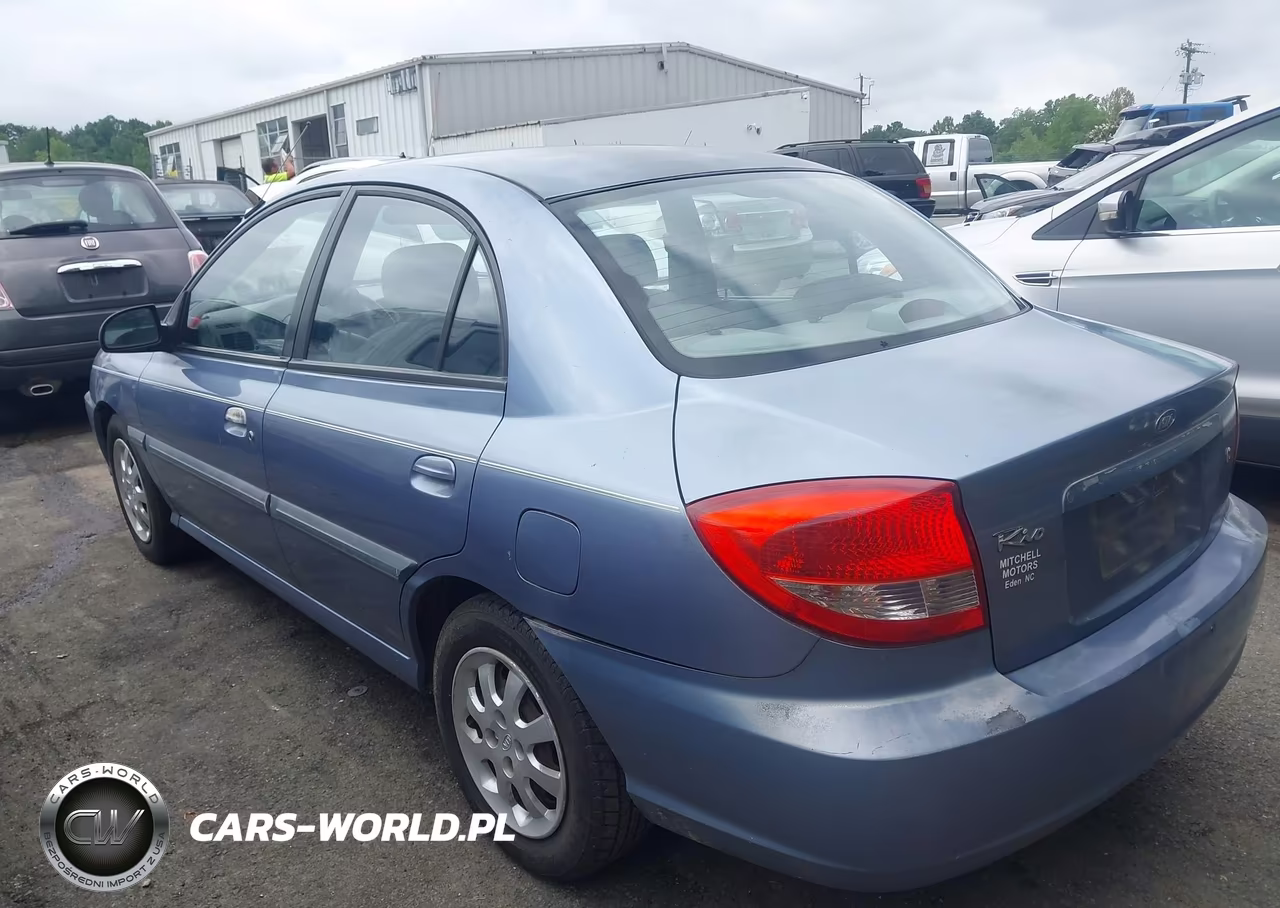 2004 Kia Rio VIN:KNADC125546282885 - 14