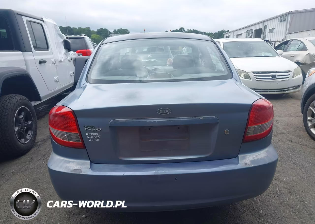2004 Kia Rio VIN:KNADC125546282885 - 16