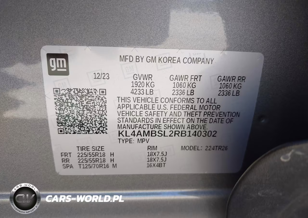 2024 Buick Encore Gx Preferred Fwd VIN:KL4AMBSL2RB140302 - 9
